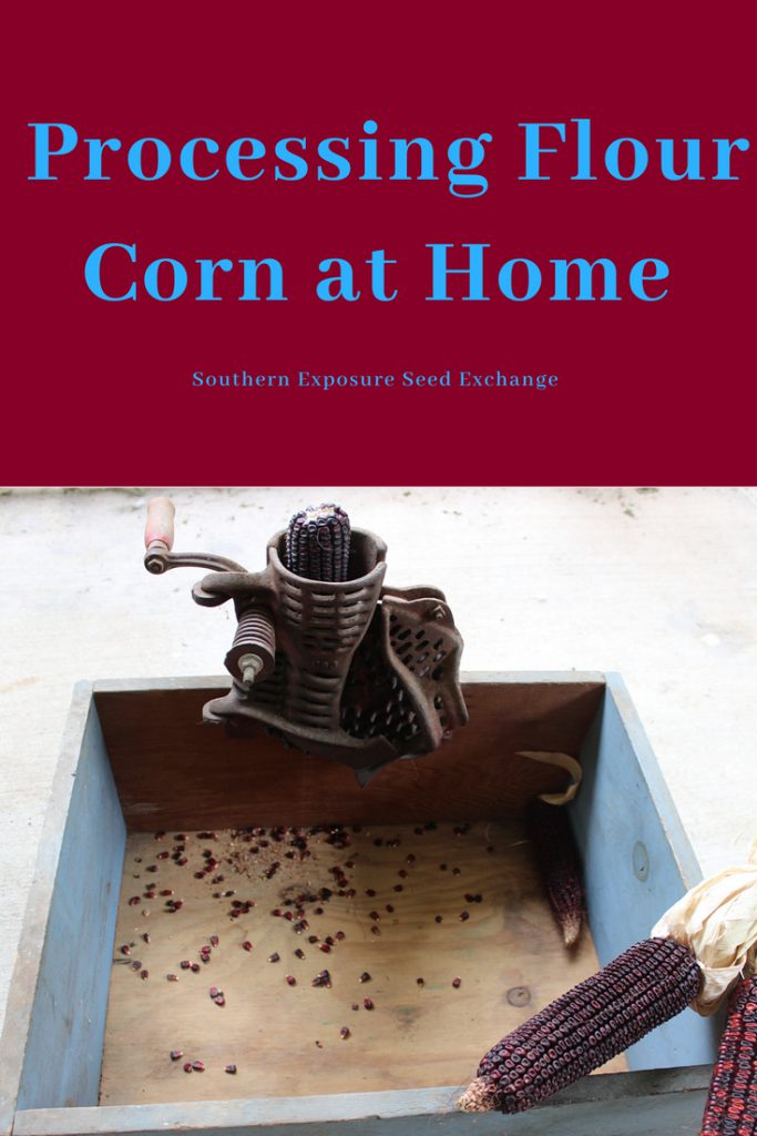 Processing Flour Corn at Home Southern Exposure Seed Exchange