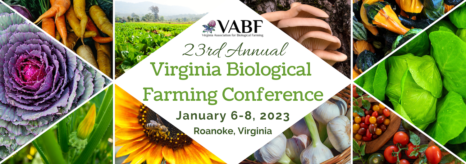 Virginia Biological Farming Annual Conference Banner